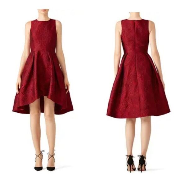 Shoshanna Red Coraline Dress - Picture 1 of 9